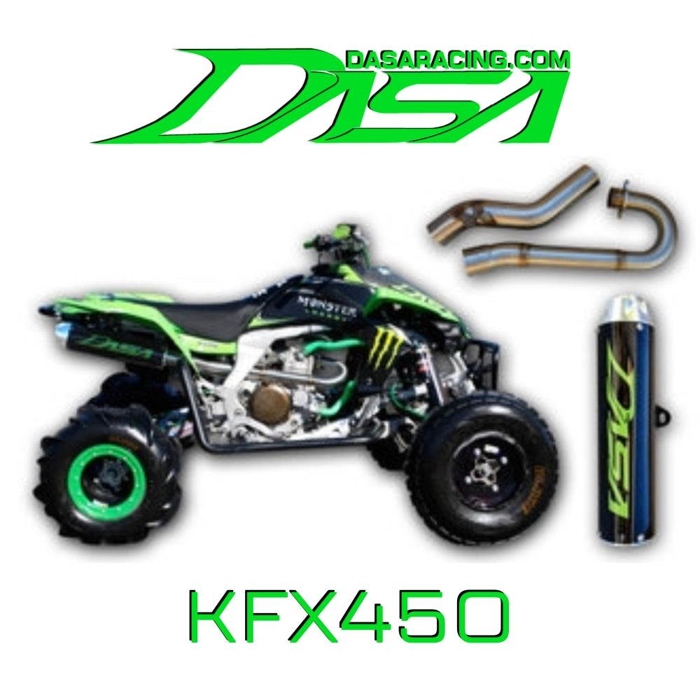 Dasa Exhaust KFX450 – Pete Hager