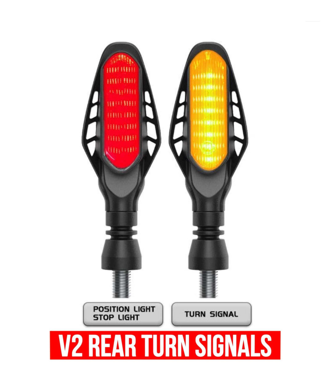 パーツ Requested by thy | Custom turn signals Front LED Turn Signal Kit for Kawasaki ZX6 ZX7, ZX9, ZX10, ZX12