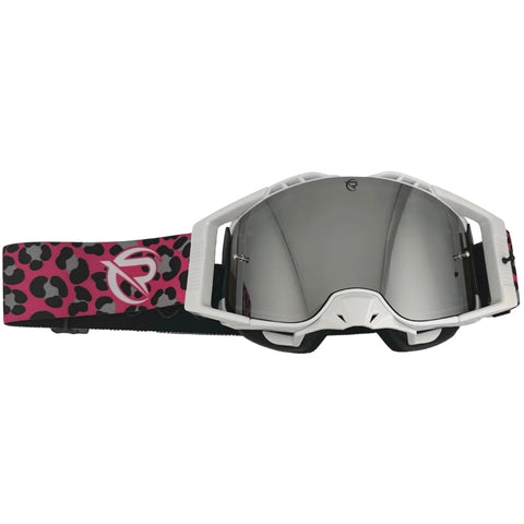 Defiant Pro Motocross Goggle - Chrome Safari