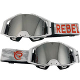Defiant Pro Motocross Goggle - Orange Chrome