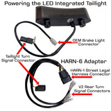 Restoquad Taillight with Integrated Turn Signals