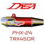 Dasa PX-24 Exhaust - TRX450R (04-05)