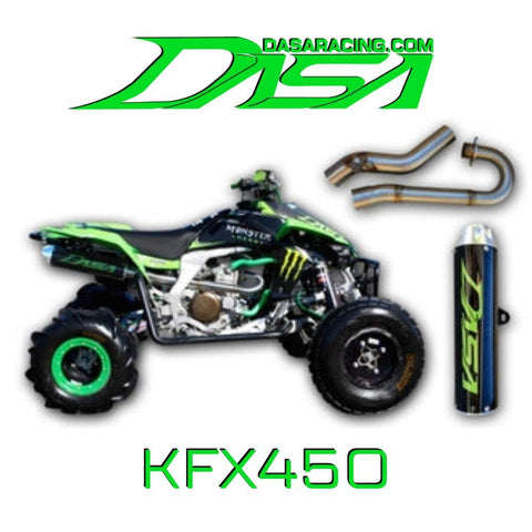 Dasa Racing Red Dasa Exhaust KFX450 β Pete Hager