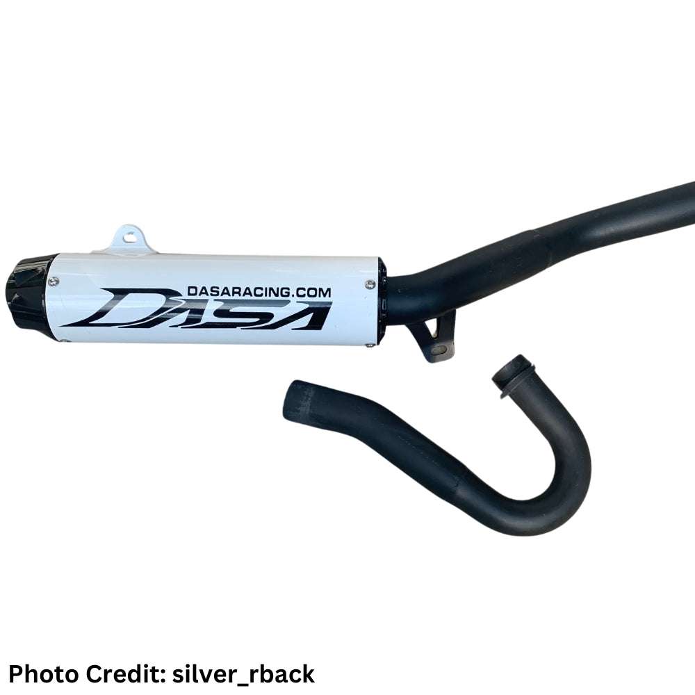 Dasa Racing Red Dasa Exhaust YFZ450R Fuel Injected β Pete Hager
